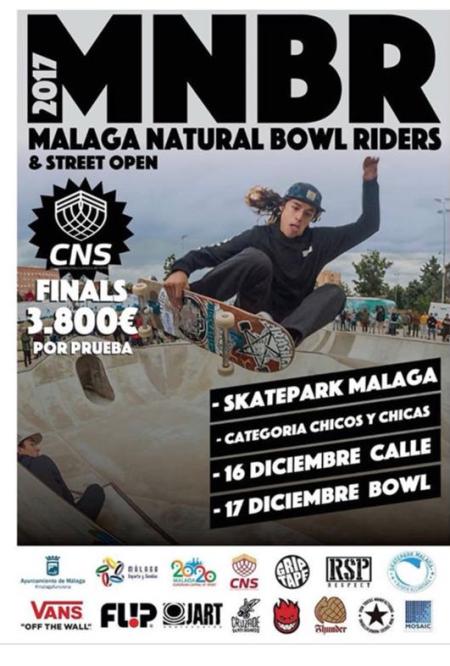 El Málaga Natural Bowl Riders pondrá punto y final a la primera edición del circuito nacional
