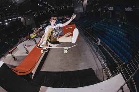 Jaime Mateu saborea la gloria en la primera prueba de la Copa del Mundo de Skate 2019