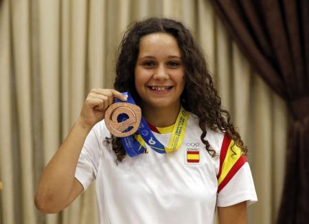 Julia Benedetti, protagonista en la página web oficial de Tokio 2020