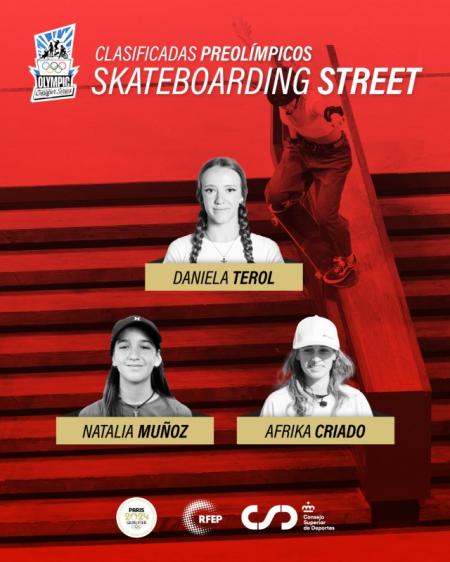 Daniela Terol, Natalia Muñoz y Áfrika Criado, clasificadas para la fase final del preolímpico