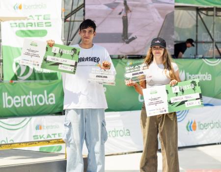 Celebrada con éxito en Badalona la primera parada de las Iberdrola Skate Series