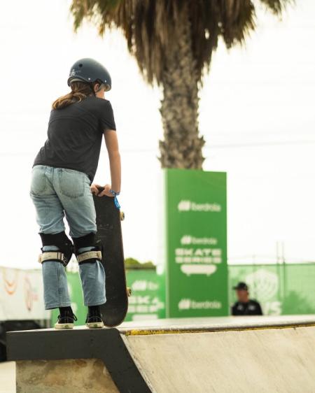 Celebrada con éxito en Badalona la primera parada de las Iberdrola Skate Series