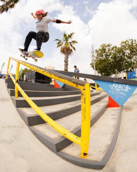Badalona vibra con el primer día de las Iberdrola Skate Series