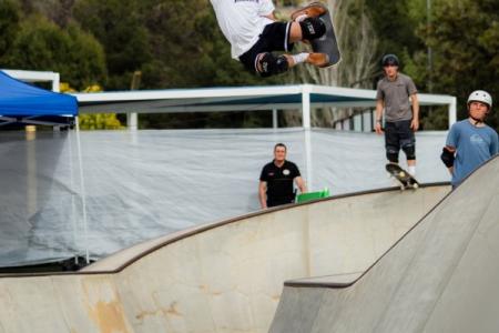 El equipo nacional de skateboarding Park se concentra en el País Vasco