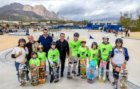 Se inaugura el nuevo Skatepark de La Nucía
