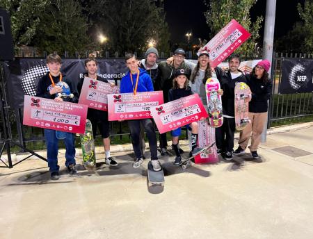 Alain Kortabitarte y Naia Laso se proclaman campeones de España de Park 2022