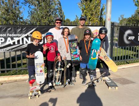 Alain Kortabitarte y Naia Laso se proclaman campeones de España de Park 2022