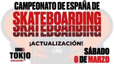 Actualización Campeonato de España de Street 2021
