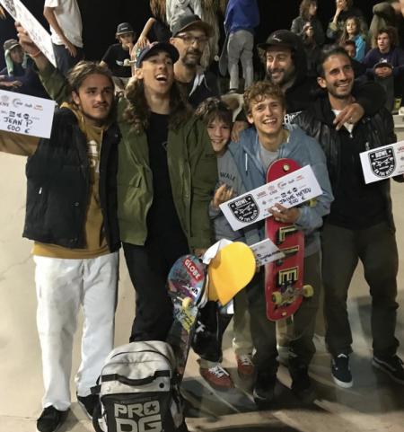 Danny León y Julia Benedetti, campeones de la Barcelona Bowl Beach 2019