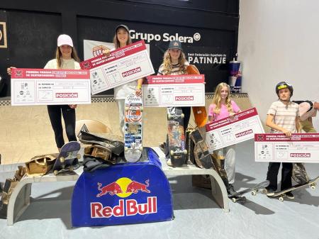 Natalia Muñoz y Adriel Parmisano, ganadores de la 1ª parada del Circuito Nacional de Street