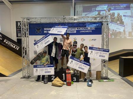 Natalia Muñoz y Christian Estrada se cuelgan el oro en la 2ª parada del Circuito Nacional de Street