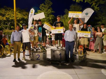 Alain Kortabitarte y Naia Laso, ganadores de la 1ª parada del Circuito Nacional de Park 2023