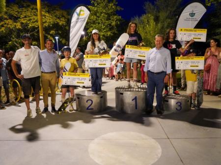 Alain Kortabitarte y Naia Laso, ganadores de la 1ª parada del Circuito Nacional de Park 2023