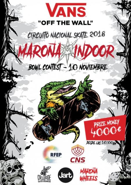 El Maroña Indoor Bowl Contest 2018 toma el relevo del Marbe Fest