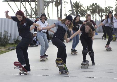 La primera “Girls' Jam”, un éxito total