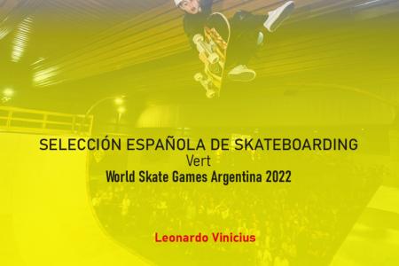 Alain Goikoetxea comunica la convocatoria para los World Skate Games de Argentina 2022