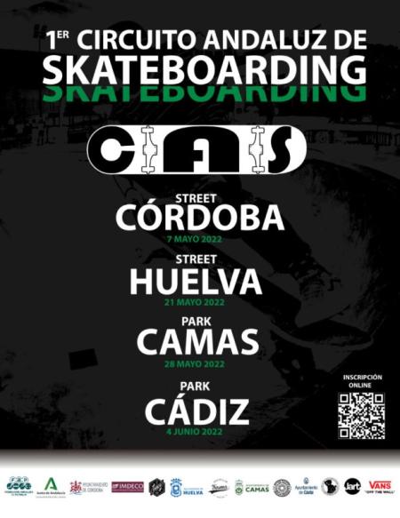 Convocado el 1er Circuito Andaluz de Skateboarding