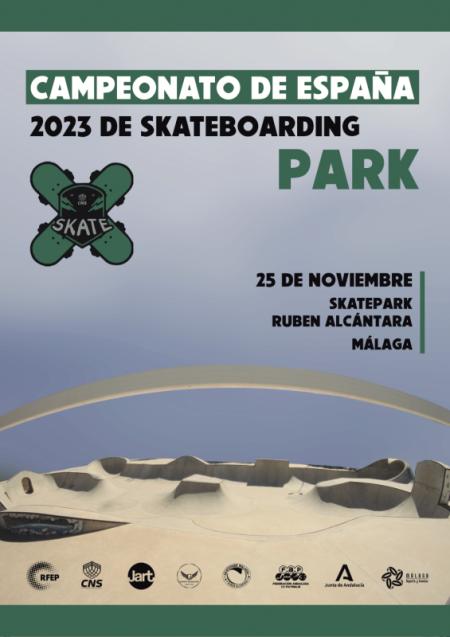 ¡El Skatepark Rubén Alcántara de Málaga será la sede del Campeonato de España de Park 2023!