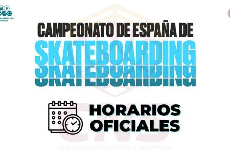 Oficializados los horarios y participantes del Campeonato de España de Park 2021