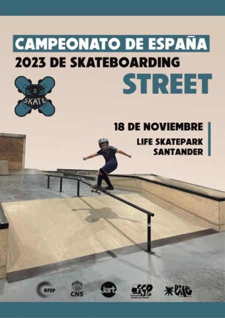 ¡El Life Skate Farm de Santander acogerá el Campeonato de España de Street 2023!