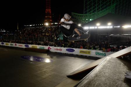 Danny León, quinto en el debut de Skateark en Japón