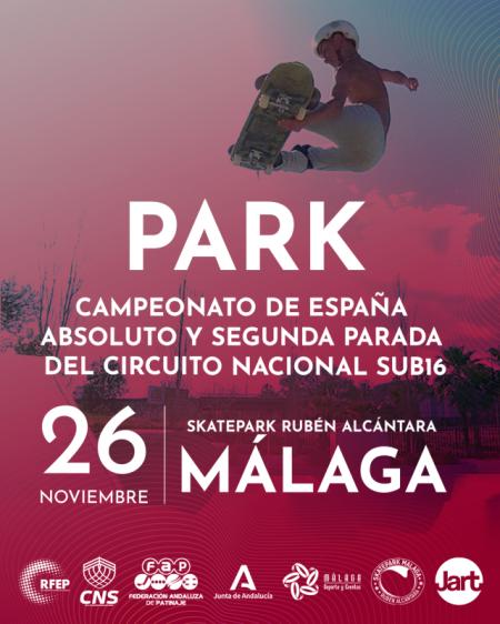 Ya conocemos los horarios de los Campeonatos de España de Park 2022