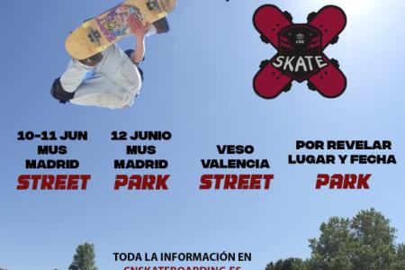 El Valencia European Skate Open, nueva sede la segunda prueba del Circuito Nacional Sub-16 de Street