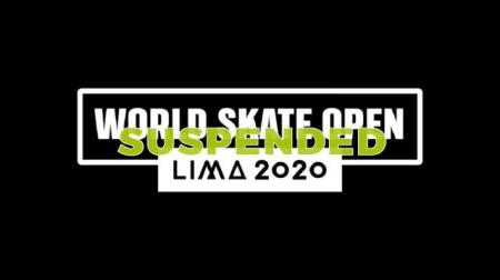 El Skateboarding Open de Lima 2020, suspendio